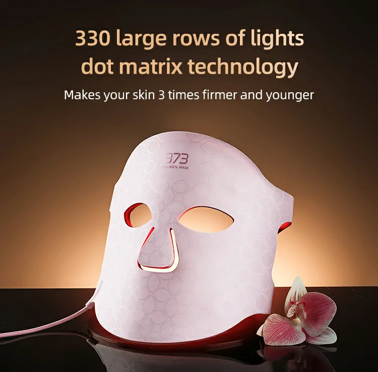New Gold Collagen LED Light Therapy Beauty Mask Manufacturer - FITTOP